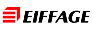 logo eiffage rouge et noir