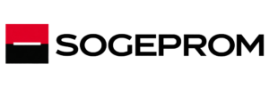 logo sogeprom rouge et noir